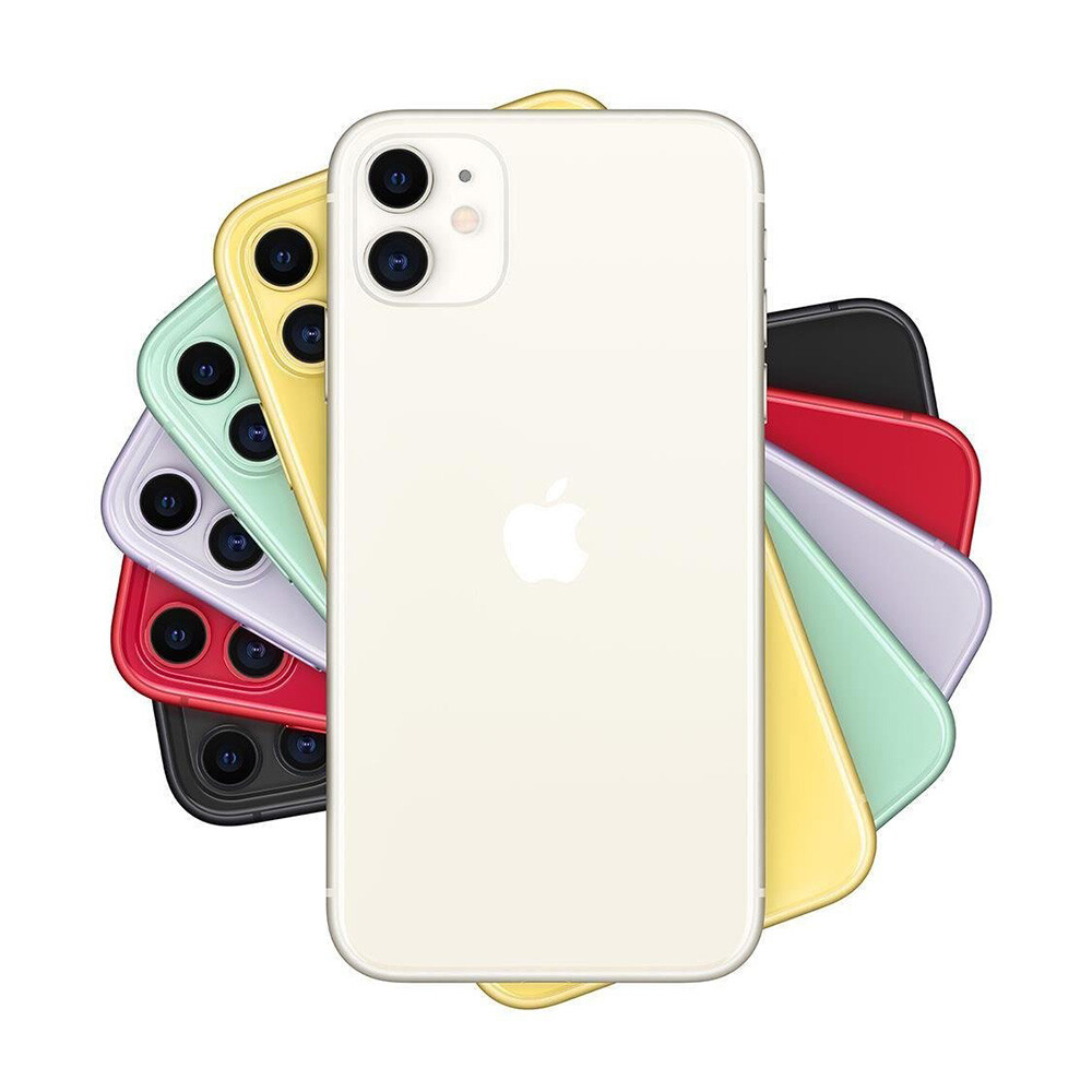 Apple iPhone 11 128GB Akıllı Telefon - Beyaz - Thumbnail