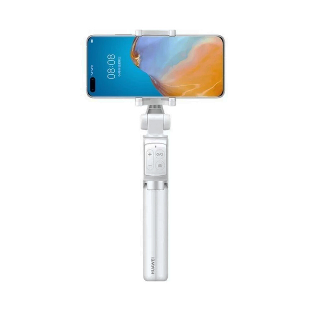 Huawei CF15 Pro Kablosuz Selfie Çubugu Beyaz - Thumbnail