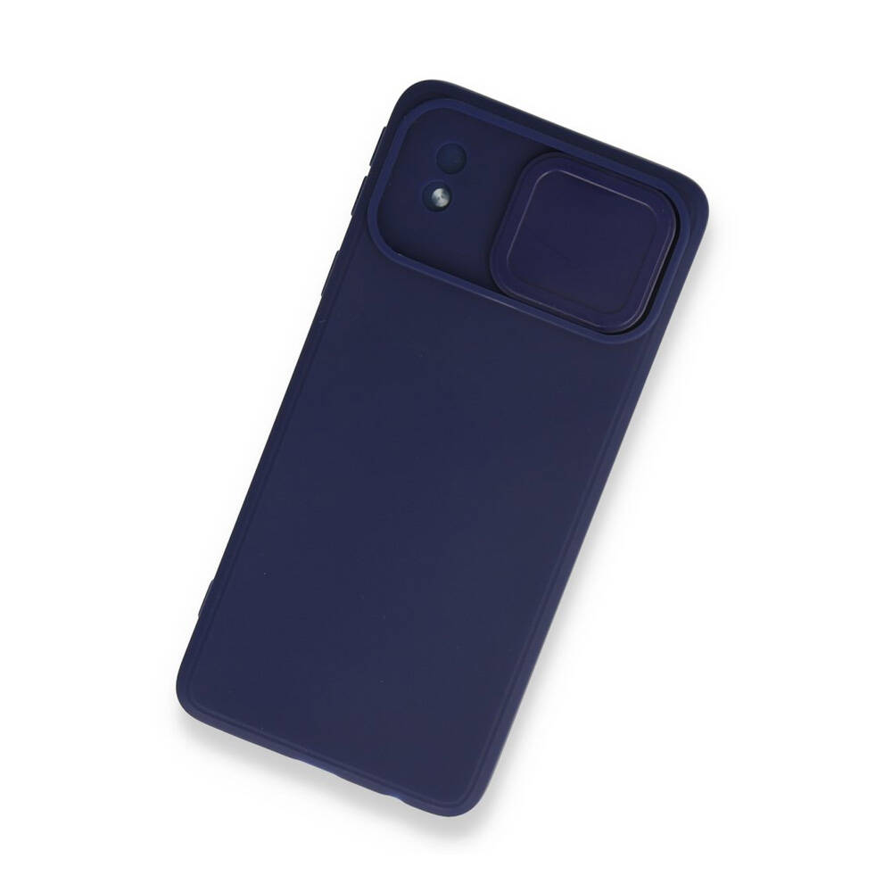 Newface Samsung Galaxy A01 Core Kılıf Colar Lens Slikon Lacivert