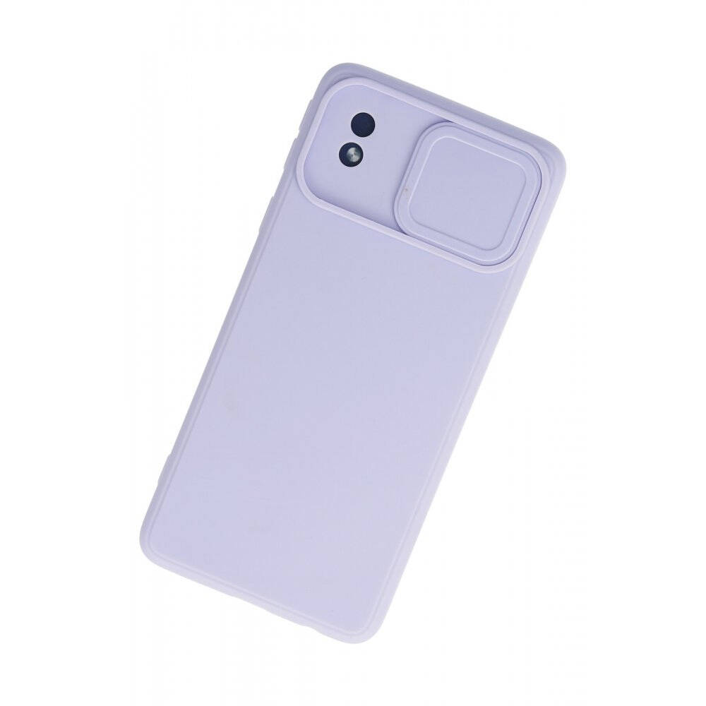 Newface Samsung Galaxy A01 Core Kılıf Colar Lens Slikon Mor