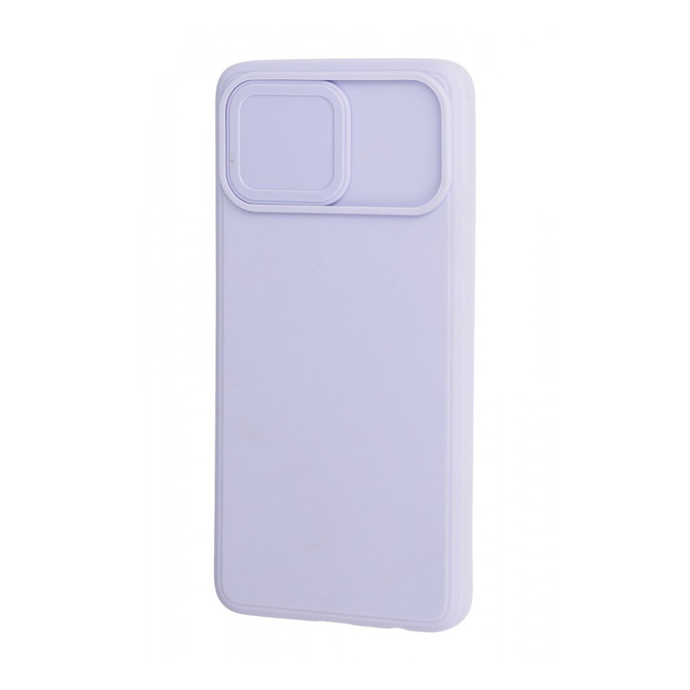 Newface Samsung Galaxy A01 Core Kılıf Colar Lens Slikon Mor - Thumbnail