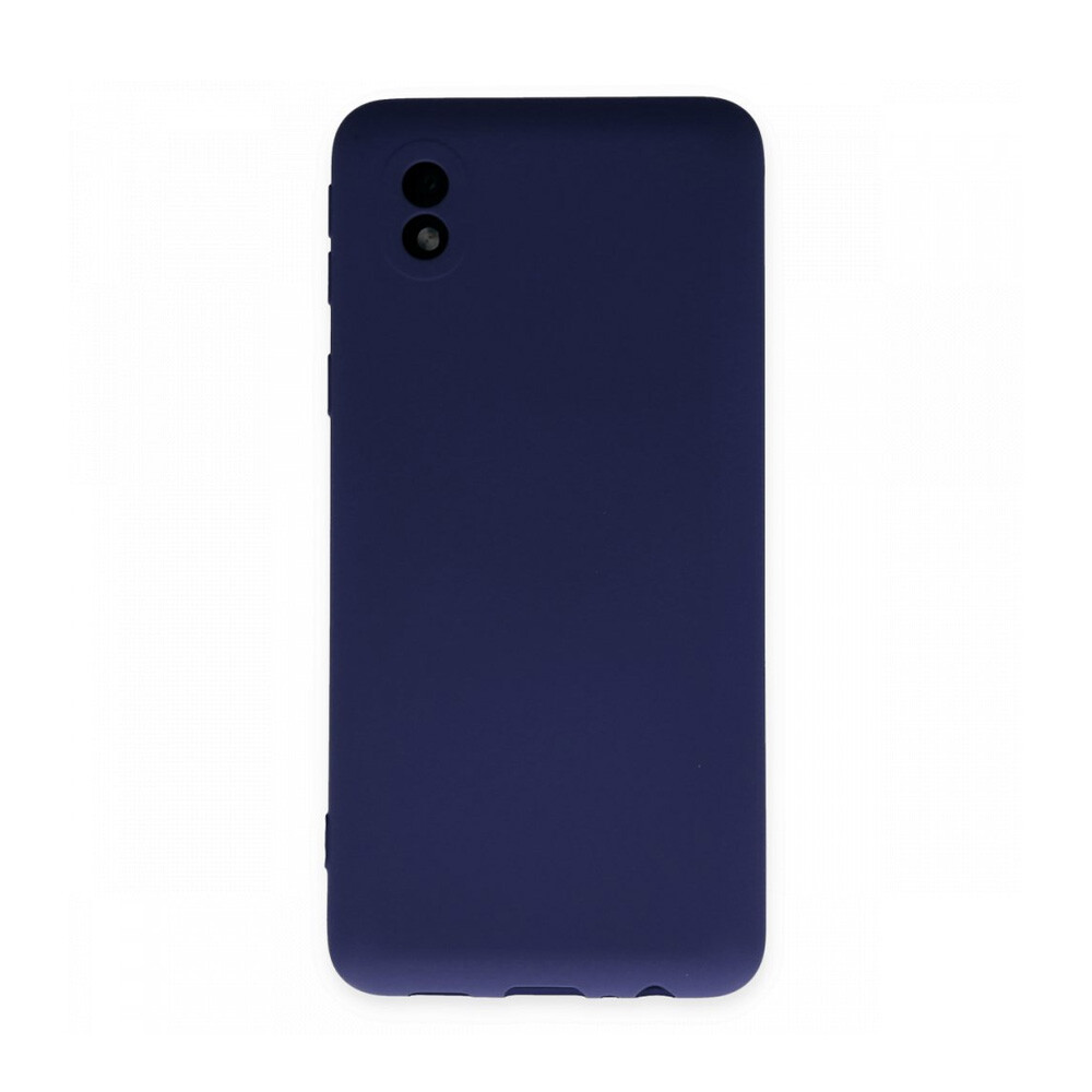 Newface Samsung Galaxy A01 Core Kılıf Nano İçi Kadife Kılıf Lacivert - Thumbnail
