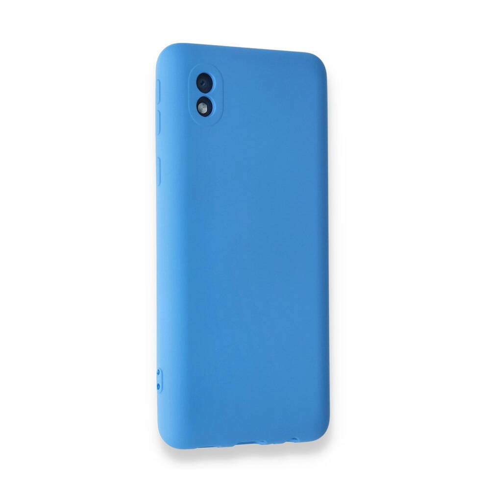 Newface Samsung Galaxy A01 Core Kılıf Nano İçi Kadife Kılıf Mavi