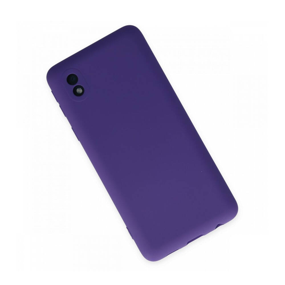 Newface Samsung Galaxy A01 Core Kılıf Nano İçi Kadife Kılıf Mor