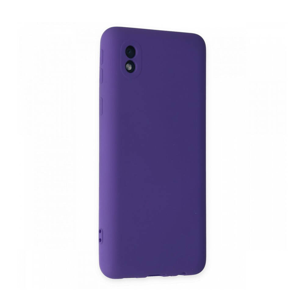 Newface Samsung Galaxy A01 Core Kılıf Nano İçi Kadife Kılıf Mor