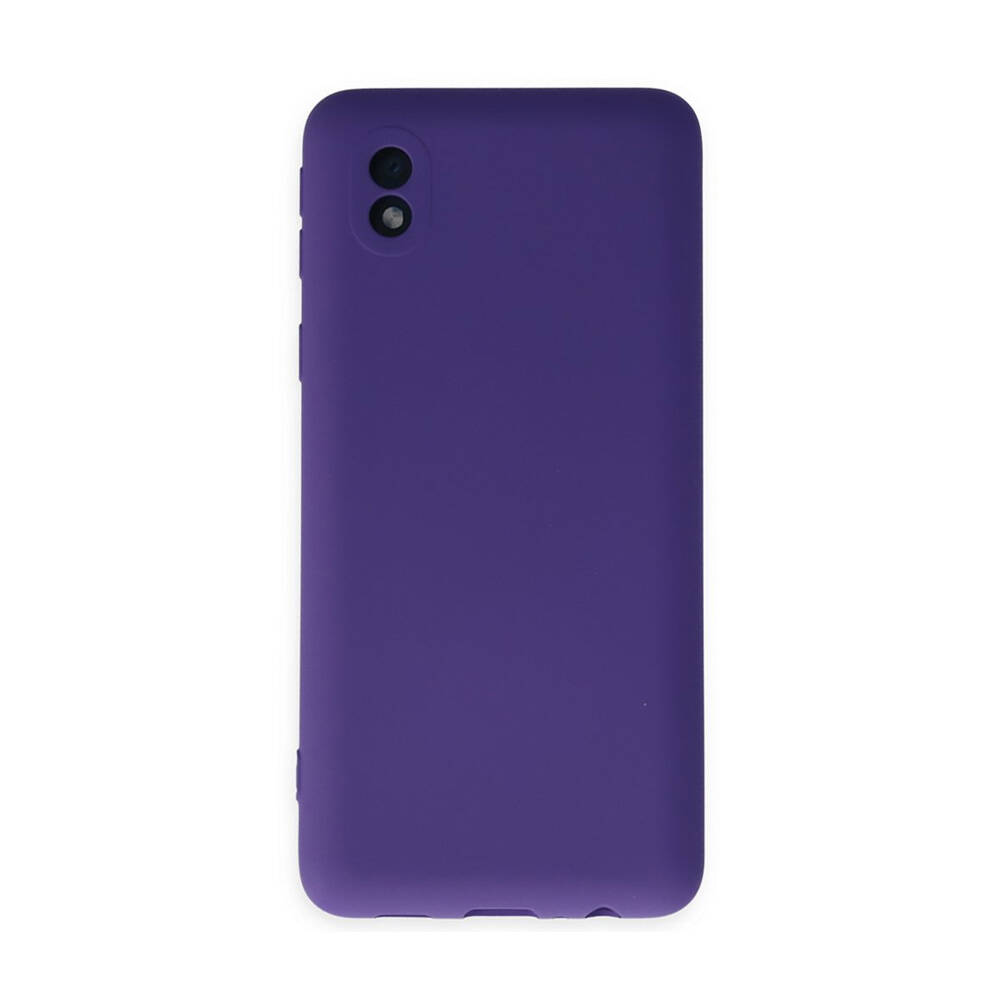 Newface Samsung Galaxy A01 Core Kılıf Nano İçi Kadife Kılıf Mor