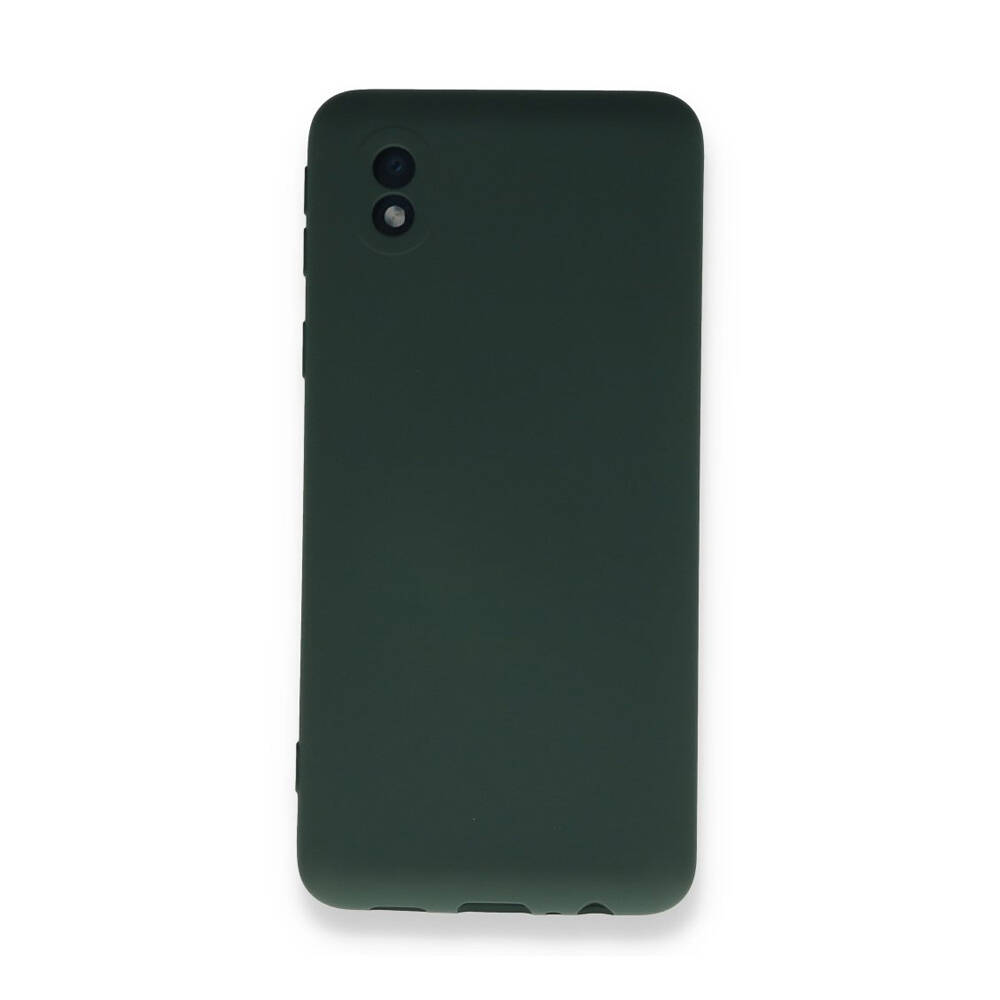 Newface Samsung Galaxy A01 Core Kılıf Nano İçi Kadife Kılıf Yeşil