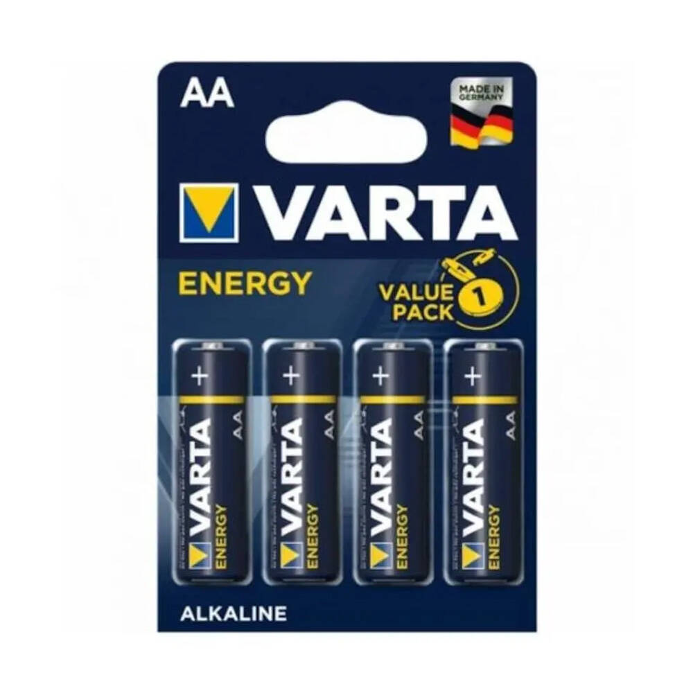 Varta Energy 4106 Alkalin AAA Kalem Pil 4'lü Paket - 1